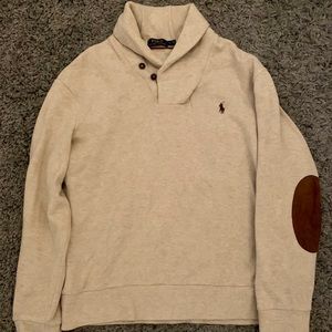 Polo Ralph Lauren French Rib Shawl-Collar Sweater